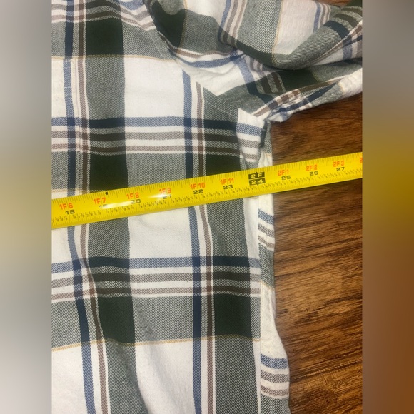 Eddie Bauer Classic Fit Flannel Shirt Size Tall XL - Picture 6 of 9